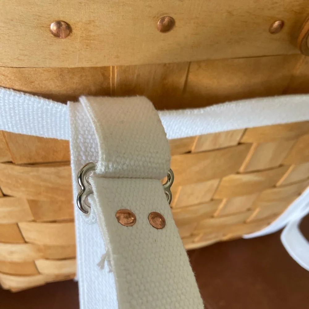 Mountain Trails Baskets~Vintage~Pristine~Handmade~USA~ Natural Wood~Backpack